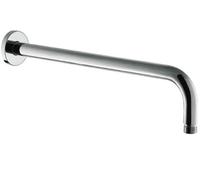 Duemmeggi Brazo Redondo Lujo Ø 22 Ducha Pared 391 MM Latón Acabado Cromado