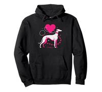 Dueña De Greyhound Mamá Perruna Minimalista Amante del Sudadera con Capucha