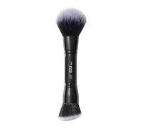 duende. Crema de doble punta + brocha para polvos Brocha de maquillaje dos en uno para crear un cutis magnfico con apariencia de aergrafo Vegan