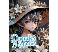Duendes y Hadas. Libro de colorear para adultos: 60 Ilustraciones de retratos de encantadores duendes y hadas.