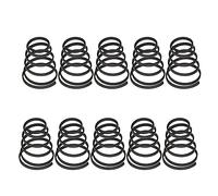 Duendhd 10 Piezas de Muelles de de Rueda de Bicicleta Eje de Muelles de de Rueda de Bicicleta de LiberacióN RáPida Universal