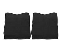 Duendhd 100 piezas de 12 ranuras, ignífugo, insonorizante, absorción de huevos, panel de pared absorbente