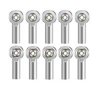 Duendhd 10Pcs Metal Tie Link Rod End Joint Rotula Holder para 1/10 RC Crawler Car