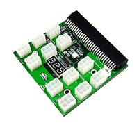 Duendhd 12 puertos 6 fuente de alimentación placa tarjeta servidor 6 pin conversión placa para una variedad de fuentes de alimentación de servidores