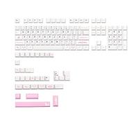 Duendhd 137 teclas de sueño chica tema Pbt subbed tecla para interruptor Mx teclado mecánico tapa de teclado, teclado japonés