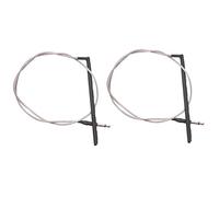 Duendhd 2 pastillas piezoeléctricas para guitarra acústica