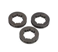 Duendhd 3 Piezas Partes de Herramientas Recambio de Motosierra de Metal de Cadena Llanta Dentada Power 325-7 para Reemplazo de Motosierra