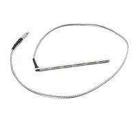 Duendhd 6 Cuerdas Puente de Guitarra AcúStica Altamente Sensible Varilla de SillíN Piezo Varilla de Metal Guitarra Folk Stick Accesorios de Guitarra