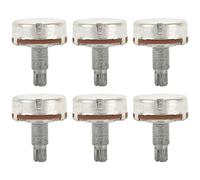 Duendhd 6 potenciómetros de volumen para guitarra A500K OHM