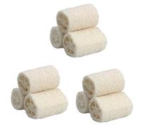 Duendhd 9 esponjas naturales para baño y ducha ()