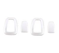 Duendhd Asientos Cabezas Ajuste Botón Cubierta Para X3 E83 2009-2010 Asiento Accesorios