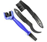 Duendhd Butacas de bicicleta multifuncionales bustos motocicleta 3 lados limpiador bicicleta de limpieza conjunto ruleta burores