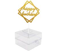 Duendhd Caja de cajero automático para tartas, accesorios para hacer dinero para cumpleaños, fiesta de cumpleaños, regalo sorprendente ambientalmente