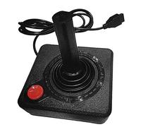 Duendhd Controlador de Joystick para Juegos para 2600 Game Rocker Palanca de 4 VíAs y BotóN de AccióN Simple Gamepad Retro