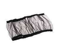 Duendhd Cubierta de la Jaula de PáJaros Colector de Semillas Cubierta de Red de de NylóN Jaula Protector de Falda (Negro)