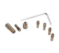 Duendhd de Pinzas de Portabrocas de 0.5-3 Mm de 8 Piezas de Portabrocas RáPido para Mini Herramientas