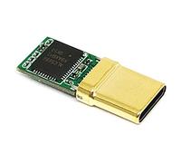 Duendhd Enchufe de USB-C, Chip decodificador ALC5686, 1U Chapado en, Enchufe de Audio de 32 384 Khz, Conector de Carga rápida, Adaptador DIY