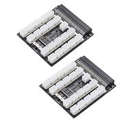 Duendhd Server Adapter Platine 64Pin 17 6Pin Brett Graphic fuente de alimentación Platine 12V Adapter fuente de alimentación tarjeta