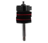 Duendhd Tapa de pelvis de liberación rápida para Hi Hat platillos estándar jazz tambor percussion piezas de instrumentos negro y rojo