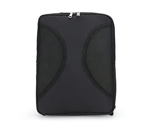Duendhd universal de fibra de carbono para violín, rígida cuadrada ligera, color negro