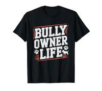 Dueno De American Bully Divertido Perro Mujeres Hombres Camiseta