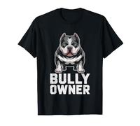 Dueno De American Bully Hombres Mujeres Perro Camiseta