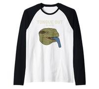 Dueño de Blue Tongue Skink Skink Blue Tongue Lizard BTS Skink Camiseta Manga Raglan