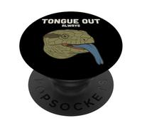 Dueño de Blue Tongue Skink Skink Blue Tongue Lizard BTS Skink PopSockets PopGrip Adhesivo