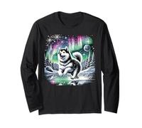 Dueño De Perro Alaskan Klee Kai Aurora Manga Larga