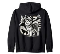 Dueño De Perro Alaskan Klee Kai Sudadera con Capucha