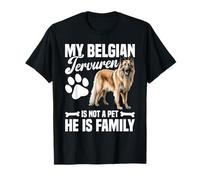 Dueño de Perro Cachorro Entusiasta de los Perros Familia Belga Tervuren Camiseta