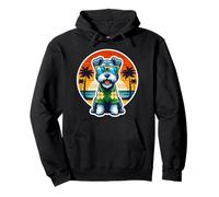 Dueño de perro Kerry Blue Terrier Summer Vibes Vacaciones Vacaciones Sudadera con Capucha