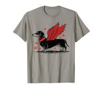 Dueño de Perro Salchicha con alas de ángel Lindo Perro Salchicha Camiseta