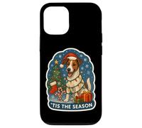 Dueño de Tis The Season Smooth Fox Terrier, Feliz Navidad Carcasa para iPhone 12/12 Pro