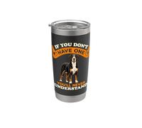 Dueño de un perro de montaña suizo si no tiene uno Vaso térmico de acero inoxidable de doble pared