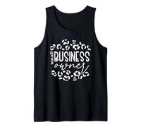 Dueño de una pequeña empresa Hustle Motivación esencial del trabajador Camiseta sin Mangas