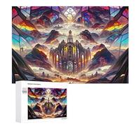 Dueño del Mundo Puzzles Adulto 1000 piezas Regalo Familia Puzzle Clásico 3D Niños Juguete de Madera Regalo Único (75×50cm)