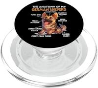 Dueño del Perro Pastor Alemán T Pastor Alemán An PopSockets PopGrip para MagSafe