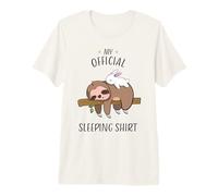 Duerme Bien Conejo con Perezoso Conejo Dormido. Camiseta Premium