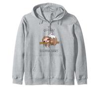 Duerme Bien Conejo con Perezoso Conejo Dormido. Sudadera con Capucha