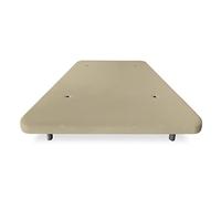 Duérmete Online - Base Tapizada 3D Reforzada + 6 Patas, 4 Aireadores, Beige, 105 X 190 Cm