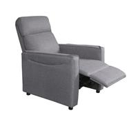 Duérmete Online - Butaca Relax Medas Gris - Sillón Reclinable con Inclinación Ajustable, Diseño Moderno y Elegante, Máximo Confort para Salón