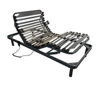 Duérmete Online Cama Eléctrica Articulada Reforzada ERGOMAX 5 Planos, Suspensiones de Hytrel, Fiabilidad y Robustez, Motor Alemán, Gris, 105x190