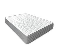 Duérmete Online - Colchón 90 x 180 Viscoelástico Frida con Cara Invierno/Verano, Ergonómico, Confort y Dureza Óptimos, Higiénico y Transpirable, Grosor 25cm