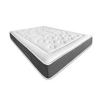 DUÉRMETE ONLINE - Colchón Viscoelástico Bio Nature/Ecosostenible/Grosor 24cm/Dureza y Confort Óptimos/Firmeza Media-Alta/Antiácaros/Antibacteriano e Hipoalergénico 140 x 180 cm