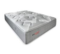 Duérmete Online - Colchón Viscoelástico Híbrido Box Hybrid con Núcleo de Muelles Ensacados, Confort Óptimo, Grosor 26cm, Firmeza Intermedia, Antiácaros Antibacteriano e Hipoalergénico 90 x 180