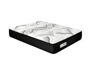 DUÉRMETE ONLINE - Colchón Viscoelástico Híbrido Eco Box con Núcleo de Muelles Ensacados, Confort Óptimo, Firmeza Intermedia, Antiácaros Antibacteriano e Hipoalergénico 150 x 180