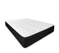 DUÉRMETE ONLINE - Colchón Viscoelástico Pocket Visco Reversible (Cara Invierno-Verano) Firmeza-Dureza Media-Alta, Grosor 30cm, Antiácaros, Antibacerias e Hipoalergénico, 90x200