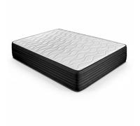 DUÉRMETE ONLINE - Colchón Viscoelástico Pocket Visco Reversible (Cara Invierno-Verano) Firmeza-Dureza Media-Alta, Grosor 30cm, Antiácaros, Antibacerias e Hipoalergénico, 160x200