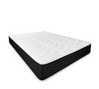 DUÉRMETE ONLINE - Colchón Viscoelástico Pocket Visco Reversible (Cara Invierno-Verano) Firmeza-Dureza Media-Alta, Grosor 25cm, Antiácaros, Antibacerias e Hipoalergénico, 80x200